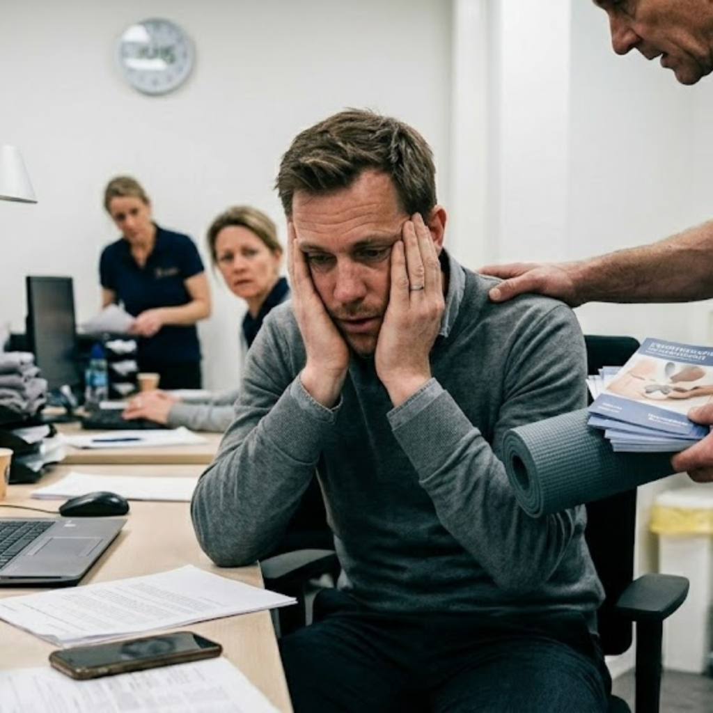 Geen energie meer na de lunch 3 oefeningen die direct helpen